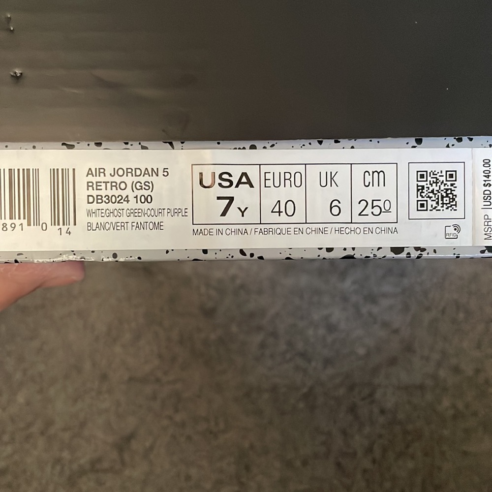 Air Jordan 5 Retro GS Alternate Bel-Air - Picture 14 of 15